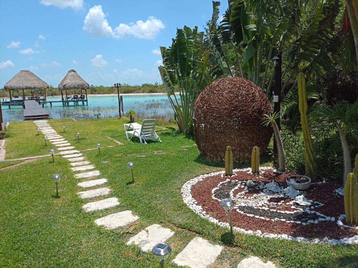 Casa Shiva Bacalar By Mij Acomodação com café da manhã Exterior foto